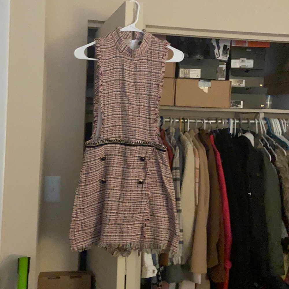 Zara tweed romper